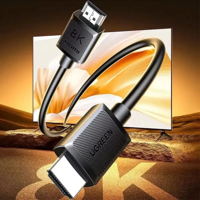 Cavo HDMI 8K UGREEN, connettore maschio su connettore maschio, 2 m, nero