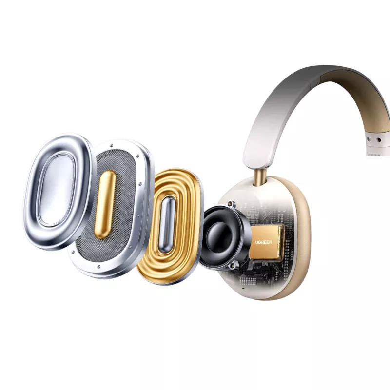 Cuffie UGREEN HiTune Max 5C Hybrid ANC Bluetooth 5.4