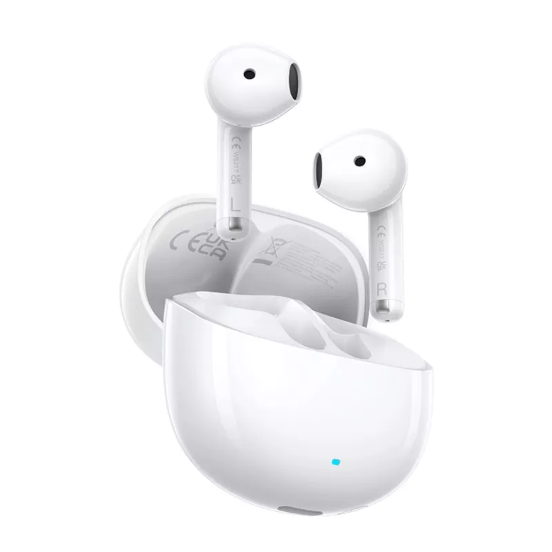 UGREEN Lightbuds Basic Auricolari True Wireless semi-in-ear, Bluetooth 5.3, batteria 30h, IPX5, bianco