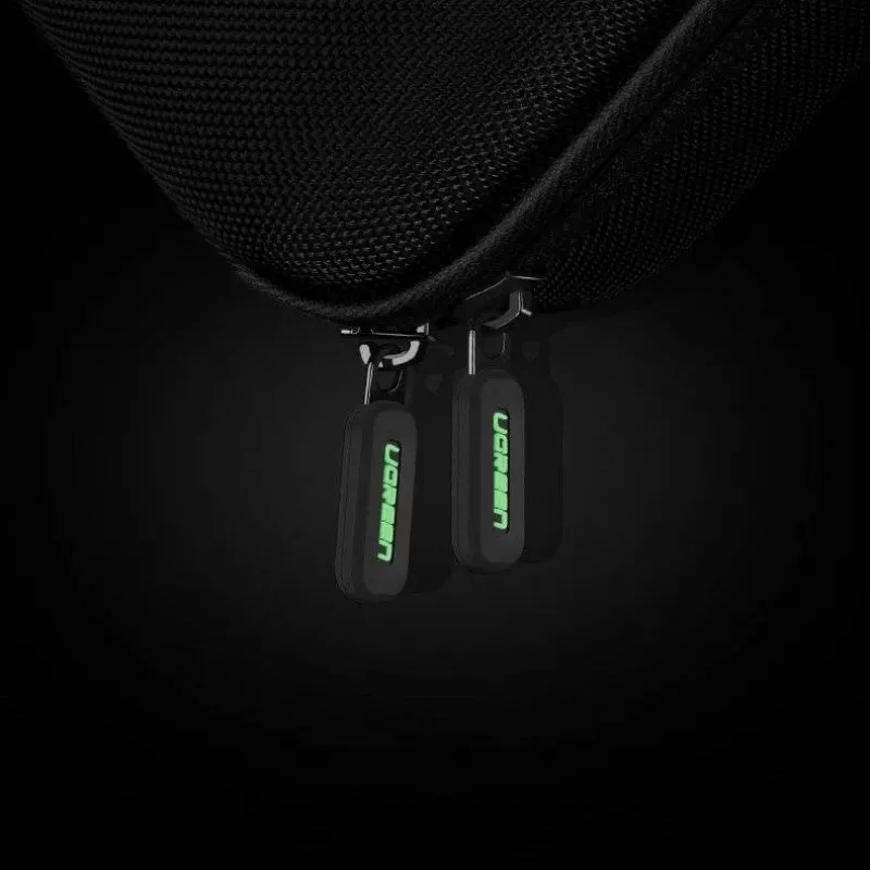 UGREEN LP145 Custodia per Nintendo Switch, guscio rigido EVA, Oxford nero