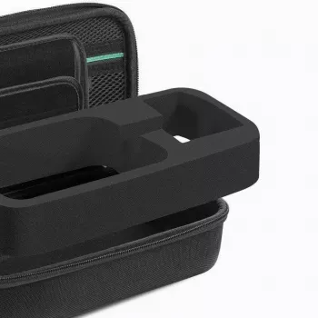 UGREEN LP145 Custodia per Nintendo Switch, guscio rigido EVA, Oxford nero