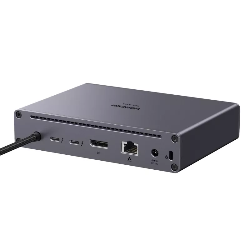 UGREEN Maxidok docking station Thunderbolt 5 10-in-1 con triplo display 8K e Power Delivery 140W
