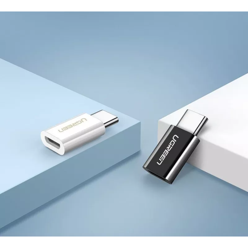 Adattatore UGREEN Micro USB a USB-C nero (30391)