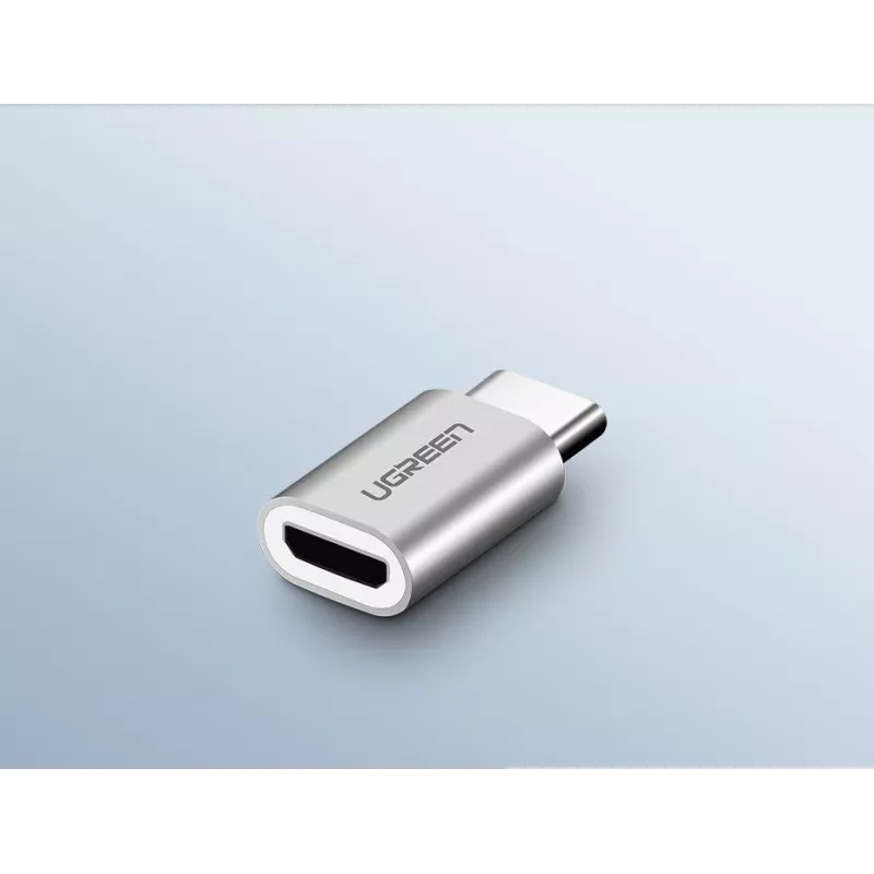 Adattatore UGREEN Micro USB a USB-C nero (30391)