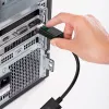 UGREEN MM137 adattatore DisplayPort a HDMI 4K/1080p nero