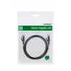 UGREEN NW102 Cavo di rete Ethernet piatto Cat6 8m - nero