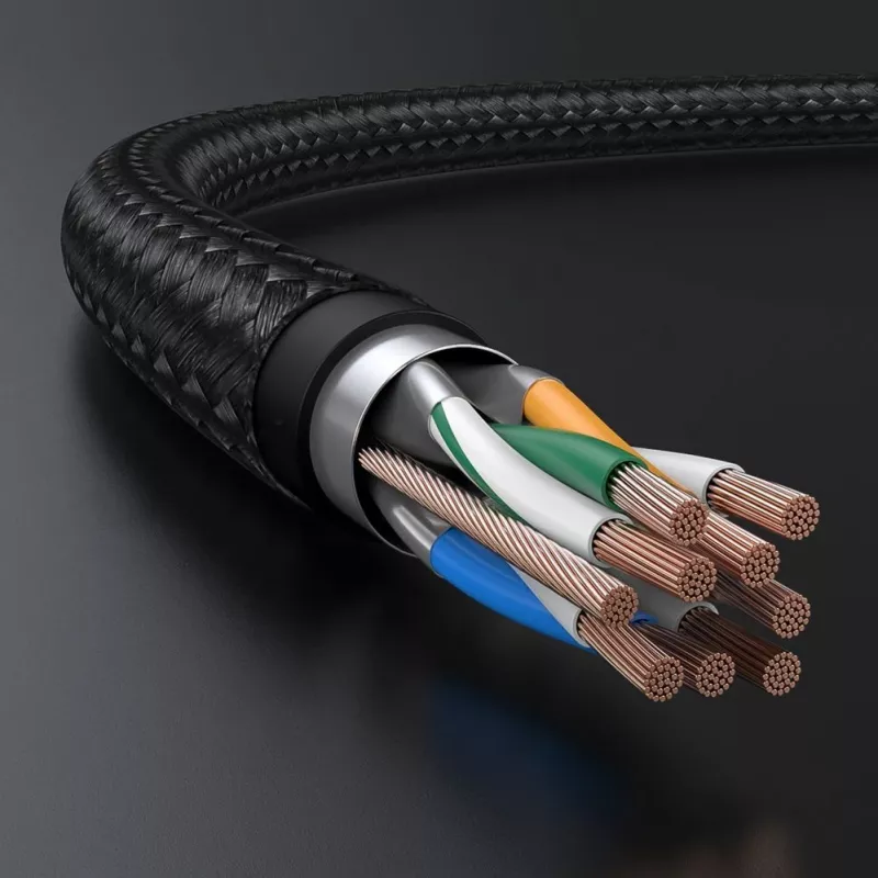 UGREEN NW150 Cavo patch Ethernet Cat 7 3m - nero