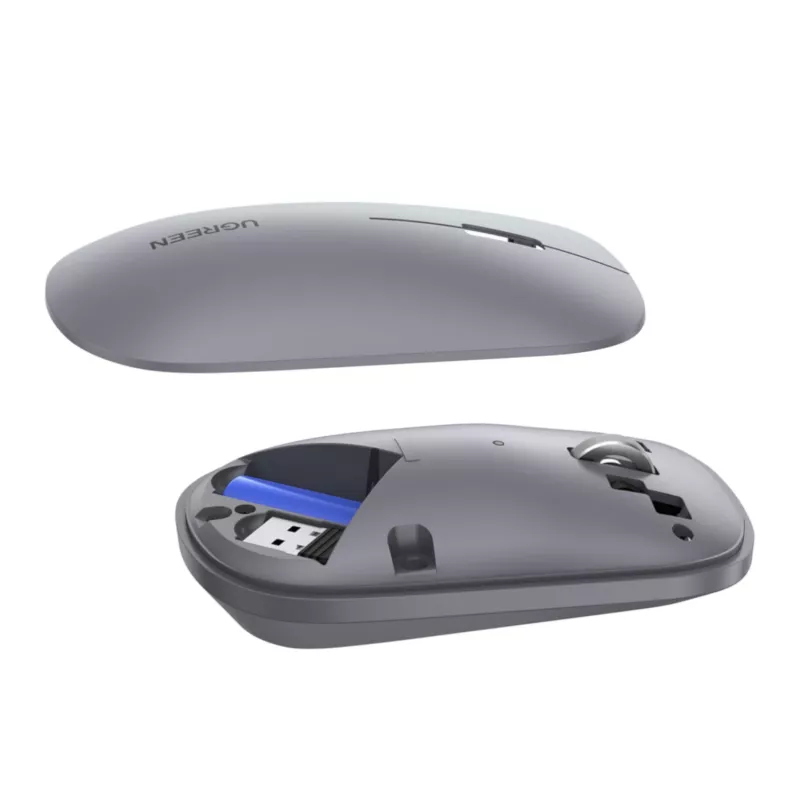 UGREEN Mouse wireless portatile 2,4GHz - grigio