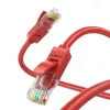 UGREEN cavo di rete LAN Ethernet RJ45 CAT6 0,5m - rosso (1Gbps, 250MHz)