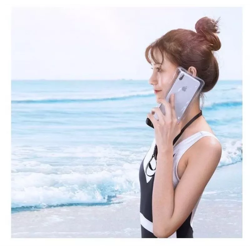 UGREEN Custodia impermeabile universale per telefono IPX8 fino a 30m nera