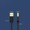 UGREEN US128 Cavo USB 3.0 da connettore maschio A a connettore maschio A 2m nero