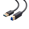 UGREEN US210 cavo USB 3.0 A a B, 2 m, nero