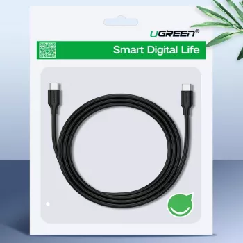 UGREEN US286 Cavo USB-C a USB-C 1m nero - PD QC 3A 480Mbps