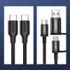 UGREEN US286 Cavo USB-C a USB-C 1m nero - PD QC 3A 480Mbps