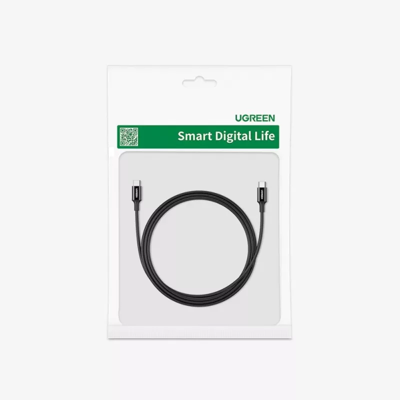 UGREEN US300 Cavo USB-C a USB-C 480Mbps 5A 1m nero
