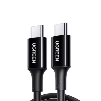 UGREEN US300 Cavo USB-C a USB-C 480Mbps 5A 1m nero