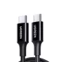UGREEN US300 Cavo USB-C a USB-C 480Mbps 5A 1m nero