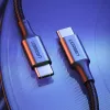 Cavo UGREEN US316 USB-C a USB-C 100W 5A 480Mbps 1,5m grigio