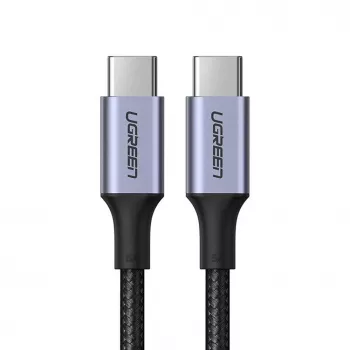 Cavo UGREEN US316 USB-C a USB-C 100W 5A 480Mbps 1,5m grigio