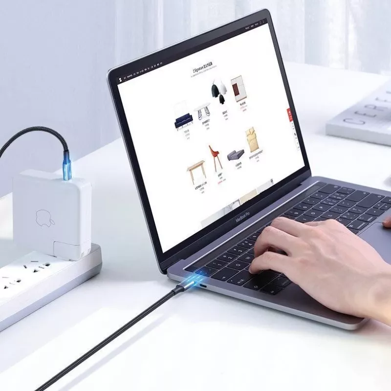 Cavo UGREEN US316 USB-C a USB-C 100W 5A 480Mbps 1m nero