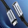 UGREEN US372 Cavo USB-C a USB-C 100W 5A 10Gbps 0,5m grigio