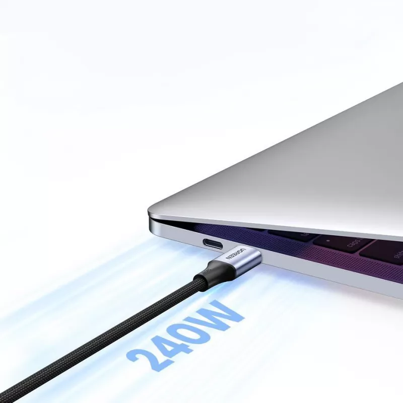 UGREEN US535 Cavo USB-C a USB-C PD 240W 5A 1m - grigio