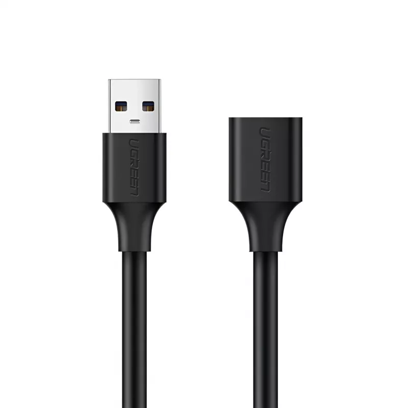 UGREEN Cavo prolunga USB 2.0 – connettore maschio A a connettore femmina A, trasferimento dati 480Mbps – 2M