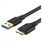 UGREEN Cavo USB 3.0 A a Micro-B 1m nero