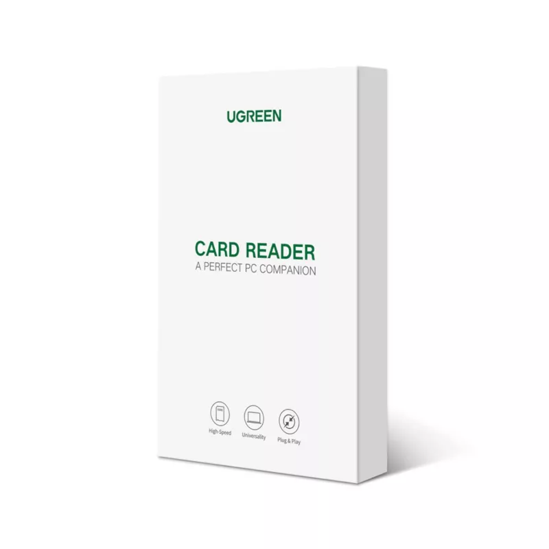 UGREEN Lettore di schede dual slot USB 3.0 per schede SD/TF – trasferimento dati 5 Gbit/s