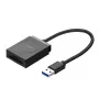 UGREEN Lettore di schede dual slot USB 3.0 per schede SD/TF – trasferimento dati 5 Gbit/s