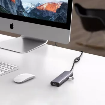 UGREEN Cavo di prolunga USB 3.0 3m nero connettore maschio su connettore femmina SuperSpeed 5Gbps