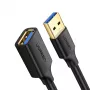 UGREEN Cavo di prolunga USB 3.0 3m nero connettore maschio su connettore femmina SuperSpeed 5Gbps