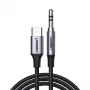UGREEN Cavo da USB-C a 3,5 mm 1 m grigio (AV143)