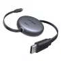 UGREEN cavo ricarica rapida estraibile USB-C a USB-C PD 100W 1m nero