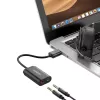 UGREEN Adattatore audio stereo esterno da USB a 3,5 mm - nero
