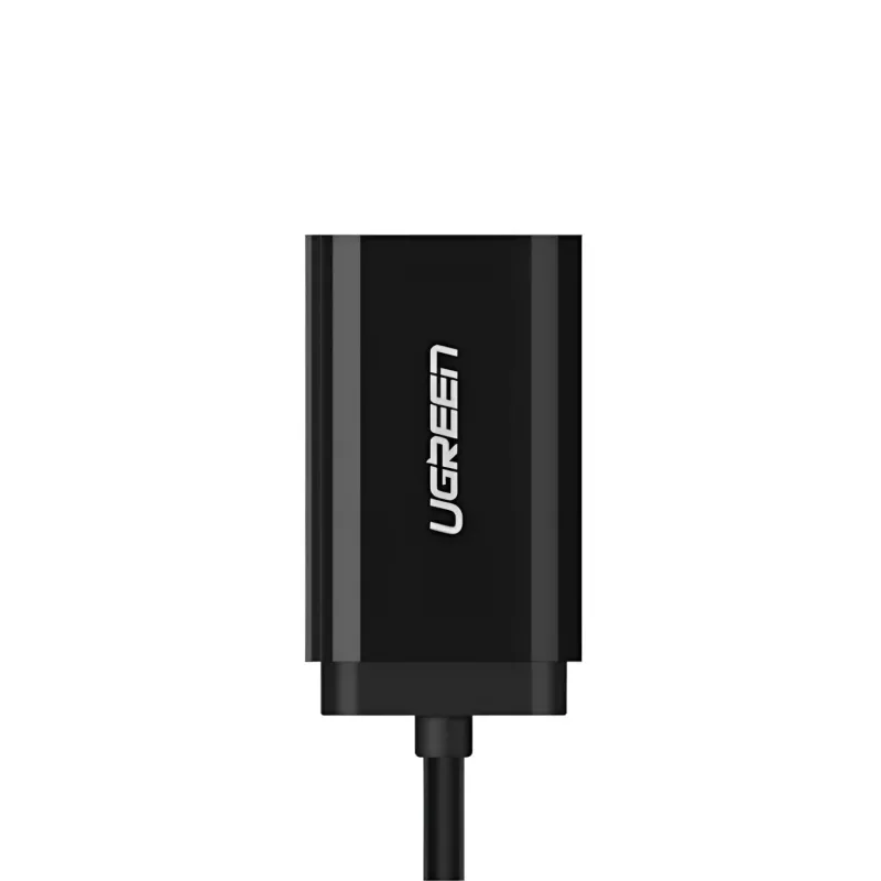 UGREEN Adattatore audio stereo esterno da USB a 3,5 mm - nero