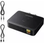 UGREEN 55545 Ricevitore audio Bluetooth 6.0 LDAC Hi-Res con uscita AUX da 3,5 mm e 2x RCA, nero