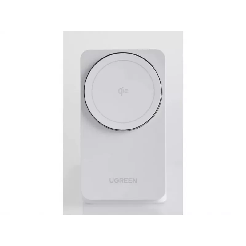 UGREEN Caricabatterie wireless 2-in-1 20W Qi2 45057 per iPhone e AirPods bianco