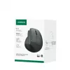 UGREEN Mouse verticale wireless, 2,4 GHz / Bluetooth 5.4, DPI regolabile, nero