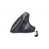 UGREEN Mouse verticale wireless, 2,4 GHz / Bluetooth 5.4, DPI regolabile, nero