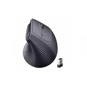 UGREEN Mouse verticale wireless, 2,4 GHz / Bluetooth 5.4, DPI regolabile, nero