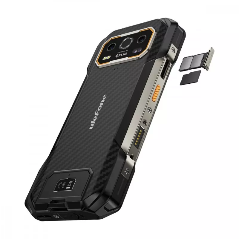 ULEFONE ARMOR 27T 12GB RAM 256GB memoria smartphone robusto 4G LTE (nero)