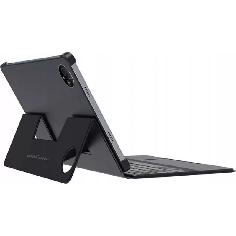 Ulefone Tab A11 Pro Custodia con tastiera e touchpad, QWERTY, Pogo-Pin, nera