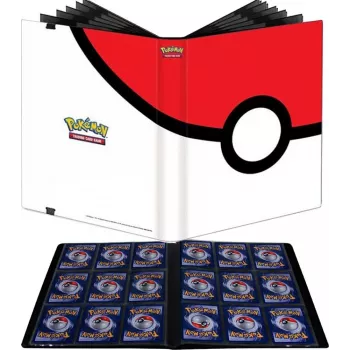 Ultra PRO Pokémon Poké Ball raccoglitore TCG da 360 carte (A4, caricamento laterale)
