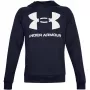 Under Armour Rival Fleece Big Logo felpa con cappuccio uomo Midnight Navy 1357093 410