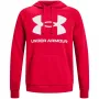 Under Armour felpa con cappuccio Rival Fleece Big Logo uomo rosso 1357093 600