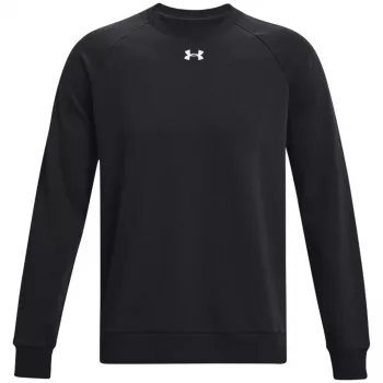 Felpa girocollo Under Armour Rival Fleece uomo nero 1379755 001