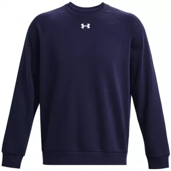 Under Armour uomo Rival Fleece Crew felpa girocollo Midnight Navy 1379755-410