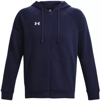 Under Armour felpa con cappuccio full-zip uomo Rival Fleece Academy