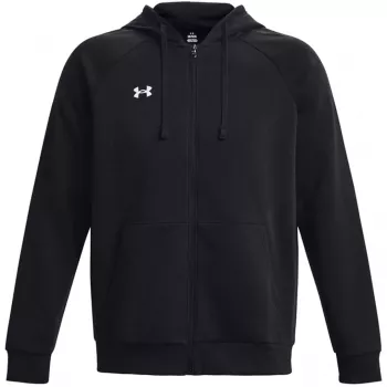 Under Armour Rival Fleece Full-Zip Hoodie uomo nero